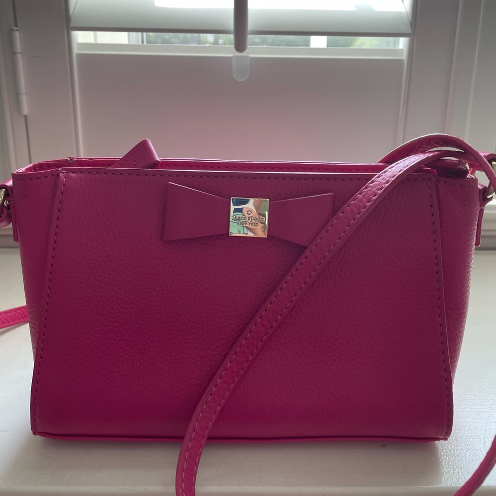 Kate Spade hot pink crossbody bag!